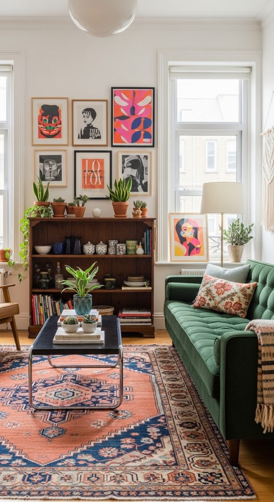 Eclectic Fusion of Vintage and Modern