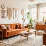 19 Boho Mid-Century Modern Living Room Ideas That Blend Style and Soul