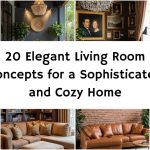 20 Elegant Living Room Concepts for a Sophisticated and Cozy Home