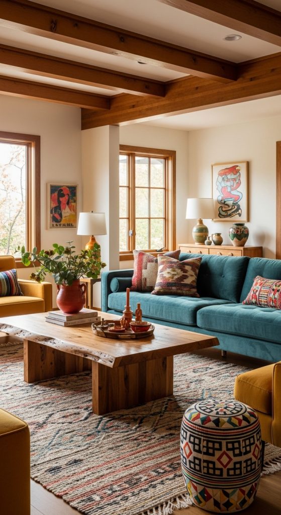 Rustic Wood Meets Refined Modernism