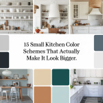 15 Small Kitchen Color Schemes That Actually Make It Look Bigger